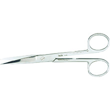 Curved scissors / sharp-blunt / 145 mm