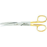 MILTEX Operating Scissors, 5-3/4" (145mm), Tungsten Carbide, Standard Pattern, Curved, Sharp-Sharp Points. MFID: 5-36TC