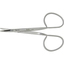MILTEX Utility Scissors, 3-7/8" (97mm), curved blunt tips, ribbon type. MFID: 5-400