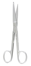 MILTEX KNOWLES Bandage Scissors, 5-1/2" (140mm), Straight. MFID: 5-560
