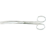 MILTEX Delicate Pattern Lightweight Operating Scissors, curved, 5-1/2", blunt- blunt points. MFID: 5-90