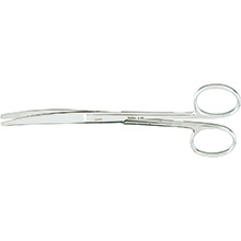 MILTEX Delicate Pattern Lightweight Operating Scissors, curved, 5-1/2", blunt- blunt points. MFID: 5-90