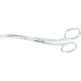 MILTEX GOLDMAN-FOX Scissors, 5" (127mm), Double Curved, One Serrated Blade. MFID: 5D-322