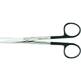MILTEX MAYO Scissors, 5-3/4" (145mm), SuperCut, curved, one serrated blade. MFID: 5-SC-122