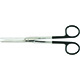 MILTEX MAYO Scissors, 6-3/4" (172mm), SuperCut, straight, one serrated blade. MFID: 5-SC-124
