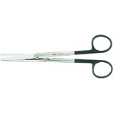 MILTEX MAYO Scissors, 6-3/4" (172mm), SuperCut, Curved, one serrated blade. MFID: 5-SC-126