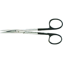 MILTEX Plastic Surgery Scissors, 4-3/4" (120mm), SuperCut, curved, sharp-sharp points. MFID: 5-SC-276