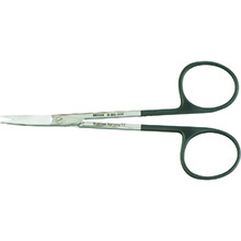 MILTEX Iris Scissors, 4-5/8" (116mm), SuperCut, Curved, Sharp/Sharp. MFID: 5-SC-306