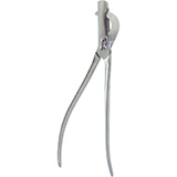 MILTEX PLAIN Emasculator, 12" (30.5 cm). MFID: 6001-SS