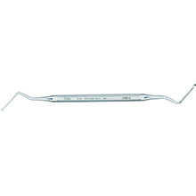 MILTEX LUCAS Curette 7" (178mm), No. 85, double-ended, angled, small. MFID: 61-4