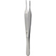 MILTEX HUDSON (EWALD) Dressing Forceps, 6" (151mm), serrated tips. MFID: 6-113