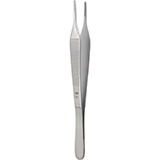 MILTEX HUDSON (EWALD) Dressing Forceps, 6" (151mm), serrated tips. MFID: 6-113