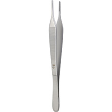 MILTEX HUDSON (EWALD) Dressing Forceps, 6" (151mm), serrated tips. MFID: 6-113