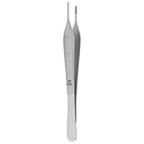 MILTEX HUDSON (EWALD) Tissue Forceps, 6" (151mm), 1 x 2 Teeth, Tungsten Carbide,. MFID: 6-115TC