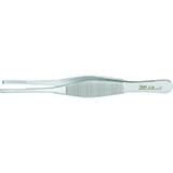 MILTEX HEANEY Tissue Forceps, 5-3/8" (138mm), cross serrated tips, 2 x 3 teeth. MFID: 6-128