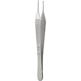 MILTEX ADSON Tissue Forceps, 6" (151mm), 1 x 2 teeth, Delicate. MFID: 6-130