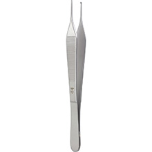 MILTEX ADSON Tissue Forceps, 6" (151mm), 1 x 2 teeth, Delicate. MFID: 6-130