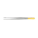 MILTEX POTTS-SMITH Dressing Forceps, 10" ( 254mm), cross-serrated tips, Tungsten Carbide. MFID: 6-158TC