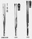 MILTEX KELLY Tissue Forceps 1 X 2 teeth, 9-3/4" (246.5mm), slotted Gutch handles. MFID: 6-200