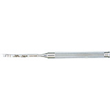 MILTEX Graduated Chisel, (7-10-13-15-18 mm markings), Curved, Length= 7" (178 mm), Width= 3.8 mm. MFID: 62-21