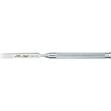 MILTEX Graduated Chisel, (7-10-13-15-18 mm markings), Straight, Length= 7" (178 mm), Width= 7.5 mm. MFID: 62-22