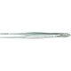 MILTEX Dressing Forceps, delicate pattern fluted handles, 5-1/2" (140mm), serrated tips. MFID: 6-28