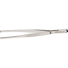 MILTEX Tissue Forceps 3 X 4 teeth, standard pattern serrated handles, 5" (12.7 cm). MFID: 6-72