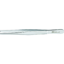 MILTEX Tissue Forceps 3 X 4 teeth, standard pattern serrated handles, 5-1/2". MFID: 6-74