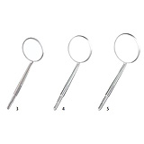 MILTEX Magnifying (Concave) Mirror, Size 4, Cone Socket, 1 dozen. MFID: 67-668/4