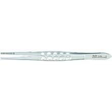 MILTEX Dressing Forceps, 5-1/2", Lightweight, Fenestrated Handles. MFID: 6-8XL