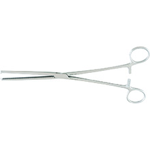 MILTEX ROCHESTER-OCHSNER Forceps, 10" (25.4 cm), straight. MFID: 7-157