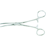 MILTEX ROCHESTER-CARMALT Forceps, 6-1/2" (165mm), curved. MFID: 7-172