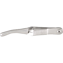 MILTEX JOHN HOPKINS Bulldog Clamp, 2-1/2" (6.3 cm), curved. MFID: 7-294