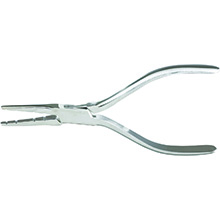 MILTEX Wire Bending Pliers, Knotched Jaws, Length= 5 (127 mm). ID# 74-10