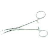 MILTEX CRILE Forceps, 6-1/4" (160mm), curved. MFID: 7-48