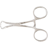 MILTEX BACKHAUS Towel Clamp, 3-1/2" (89mm). MFID: 7-504