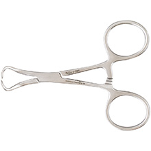 MILTEX BACKHAUS Towel Clamp, 3-1/2" (89mm). MFID: 7-504