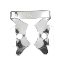 MILTEX Dental Dam Clamp, Molars, Style 56. MFID: 76D-56