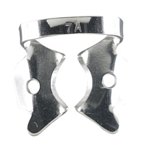 MILTEX Dental Dam Clamp, Lower Molars, Style 7A. MFID: 76D-7A
