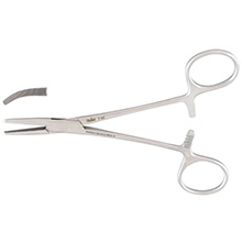 MILTEX JONES Forceps, curved. MFID: 7-84