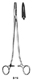 MILTEX SAROT Needle Holder, 10-1/2" (26.7 cm), serrated jaws, 2600 teeth PSI. MFID: 8-114