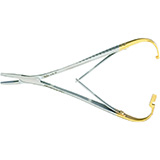MILTEX MATHIEU Needle Holder, 6-1/4" (15.9cm), serrated jaws, 2600 teeth PSI, Carb-N-Sert, Tungsten Carbide. MFID: 8-30TC