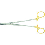 MILTEX MAYO-HEGAR Needle Holder, 7-1/4" (187mm), Tungsten Carbide, serrated jaws. MFID: 8-46TC