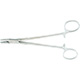 MILTEX METZENBAUM Needle Holder, 7-1/4" (185mm), Straight, Fenestrated Jaws. MFID: 8-74