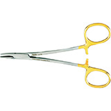 MILTEX HALSEY Needle Holder, 5-1/4" (133mm), Tungsten Carbide, standard pattern, smooth jaws. MFID: 8-8TC