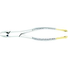 MILTEX 17TC Extracting Forceps, Serrated carbide beaks. MFID: DEF17TC