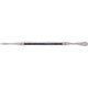 MILTEX Molt Periosteal Elevator, Double-Ended #9, Length= 7" (178 mm), Width 1= 5 mm, Width 2= 9 mm. MFID: DELM9