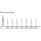 MILTEX Tungsten Carbide Bur, Plain Fissure Taper, Friction Grip (10/pk). MFID: DFG170L