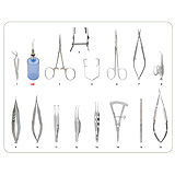 MILTEX Glaucoma Surgery Instrument Setup. MFID: IS134
