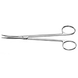 PADGETT Barsky Double-Edged Scissors, 6" (153.3mm), Curved. MFID: PM-0428